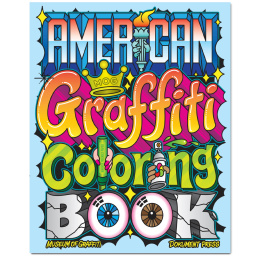 American Graffiti Coloring Book in the group Hobby & Creativity / Books / Adult Coloring Books at Pen Store (135491)