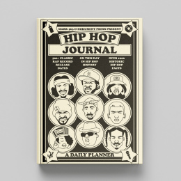 Hip Hop Journal: A Daily Planner in the group Paper & Pads / Planners / 12-Month Planners at Pen Store (135493)