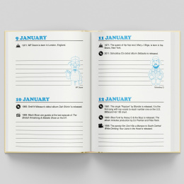 Hip Hop Journal: A Daily Planner in the group Paper & Pads / Planners / 12-Month Planners at Pen Store (135493)