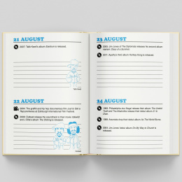 Hip Hop Journal: A Daily Planner in the group Paper & Pads / Planners / 12-Month Planners at Pen Store (135493)