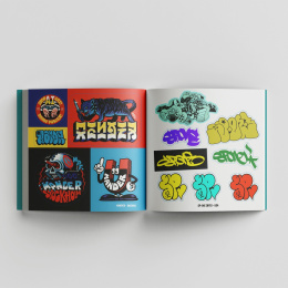 The Graffiti Sticker Book: 300+ stickers in the group Hobby & Creativity / Create / Stickers at Pen Store (135495)