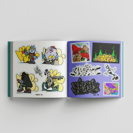 The Graffiti Sticker Book: 300+ stickers in the group Hobby & Creativity / Create / Stickers at Pen Store (135495)