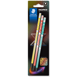 Graphite pencil Norix HB Pack of 3 in the group Kids / Kids' Pens / Kid's Writing at Pen Store (135510)