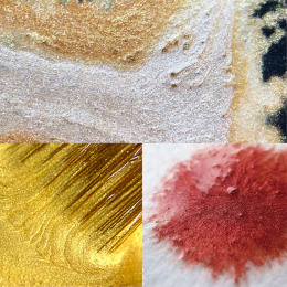 Gansai Tambi Aquarelle 24-set Metallic 2 in the group Art Supplies / Artist colours / Watercolor Paint / Watercolor pans at Pen Store (135538)