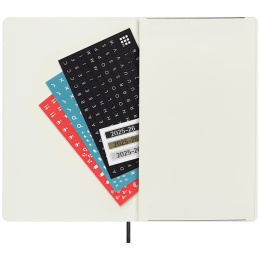 Calendar 18M WeekNote Soft Cover Large Black in the group Paper & Pads / Planners / 18-Month Planners at Pen Store (135588)