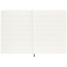 Calendar 18M WeekNote Soft Cover XL Black in the group Paper & Pads / Planners / 18-Month Planners at Pen Store (135589)
