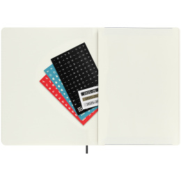 Calendar 18M WeekNote Soft Cover XL Black in the group Paper & Pads / Planners / 18-Month Planners at Pen Store (135589)