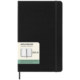 Calendar 18M WeekNote Hard Cover Large Black in the group Paper & Pads / Planners / 18-Month Planners at Pen Store (135591)
