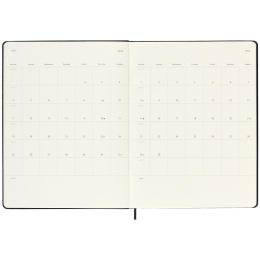 Calendar 18M WeekNote Hard Cover XL Black in the group Paper & Pads / Planners / 18-Month Planners at Pen Store (135592)
