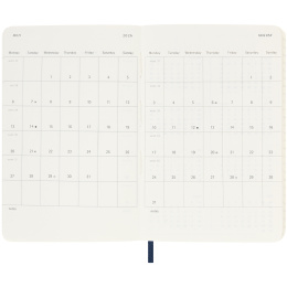 Calendar 18M WeekNote Soft Cover Pocket Sapphire Blue in the group Kundsegment / Kundsegment Office & Planning at Pen Store (135598)