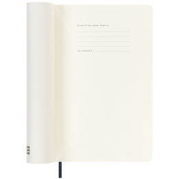 Calendar 18M WeekNote Soft Cover Large Sapphire Blue in the group Paper & Pads / Planners / 18-Month Planners at Pen Store (135599)
