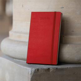 Calendar 18M WeekNote Hard Cover Pocket Red in the group Paper & Pads / Planners / 18-Month Planners at Pen Store (135601)