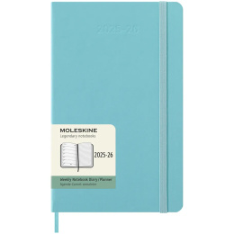 Calendar 18M WeekNote Hard Cover Large Aquamarine in the group Paper & Pads / Planners / 18-Month Planners at Pen Store (135604)