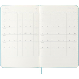 Calendar 18M WeekNote Hard Cover Large Aquamarine in the group Paper & Pads / Planners / 18-Month Planners at Pen Store (135604)