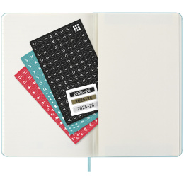 Calendar 18M WeekNote Hard Cover Large Aquamarine in the group Paper & Pads / Planners / 18-Month Planners at Pen Store (135604)