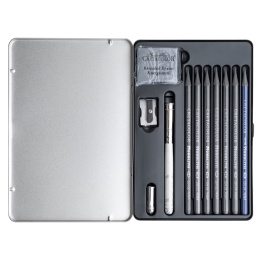 Monolith Graphite Set 11 pieces in the group Art Supplies / Crayons & Graphite / Graphite & Pencils at Pen Store (135648)