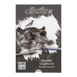 Monolith Graphite Set 11 pieces in the group Art Supplies / Crayons & Graphite / Graphite & Pencils at Pen Store (135648)