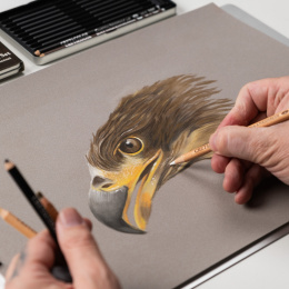 Eagle Drawing set 12 pieces in the group Pens / Artist Pens / Pastel pencils at Pen Store (135655)