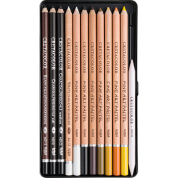 Eagle Drawing set 12 pieces in the group Pens / Artist Pens / Pastel pencils at Pen Store (135655)