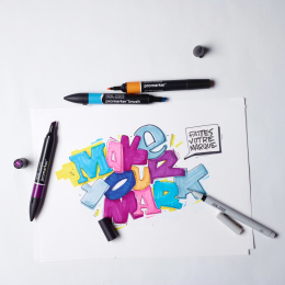 Promarker Modern Lettering Wallet Set of 25 in the group Pens / Artist Pens / Illustration Markers at Pen Store (135657)
