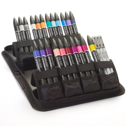 Promarker Modern Lettering Wallet Set of 25 in the group Pens / Artist Pens / Illustration Markers at Pen Store (135657)