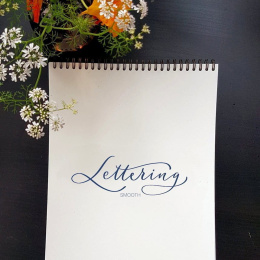 Ink & Lise Lettering Pad A5 in the group Paper & Pads / Artist Pads & Paper / Drawing & Sketch Pads at Pen Store (135659)