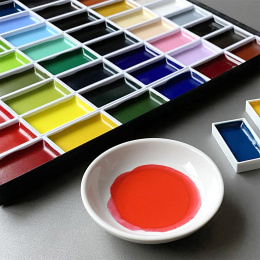 Gansai Tambi Watercolour 18-set in the group Art Supplies / Artist colours / Watercolor Paint / Watercolor pans at Pen Store (135660)