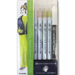 Clean Color Real Brush Illustration Set 8 pcs 3 in the group Pens / Artist Pens / Brush Pens at Pen Store (135663)