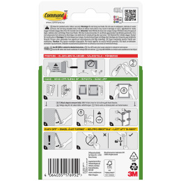 Command Picture Hanging Strips Value Pack Medium/Large in the group Hobby & Creativity / Organize / Frames / Picture hanging at Pen Store (135684)