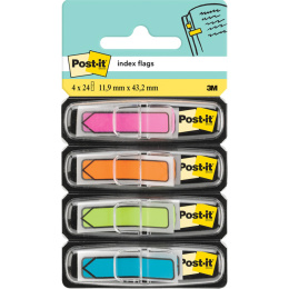 Post-it Index Tabs Arrow 11.9×43.2 mm 4 neon colours in the group Paper & Pads / Note & Memo / Post-it and notepads at Pen Store (135696)
