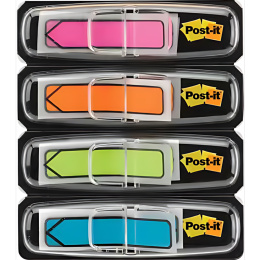 Post-it Index Tabs Arrow 11.9×43.2 mm 4 neon colours in the group Paper & Pads / Note & Memo / Post-it and notepads at Pen Store (135696)