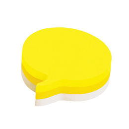 Post-it 70x70 Yellow/White Speech bubble in the group Paper & Pads / Note & Memo / Post-it and notepads at Pen Store (135709)