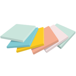 Post-it 76x127 Colour Mix Beachside 6-pack in the group Paper & Pads / Note & Memo / Post-it and notepads at Pen Store (135710)