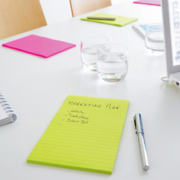 Post-It Super Sticky 102x152 Yellow lined in the group Paper & Pads / Note & Memo / Post-it and notepads at Pen Store (135727)