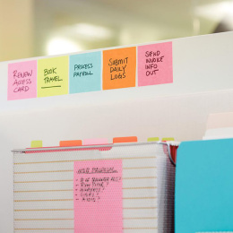 Post-it Super Sticky 47.6 x 47.6 Colour Mix Cosmic 12-pack in the group Paper & Pads / Note & Memo / Post-it and notepads at Pen Store (135730)