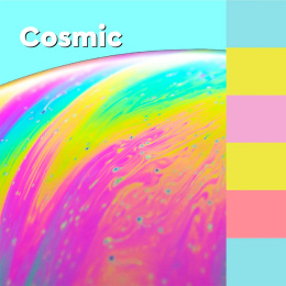 Post-it Super Sticky 47.6 x 47.6 Colour Mix Cosmic 12-pack in the group Paper & Pads / Note & Memo / Post-it and notepads at Pen Store (135730)