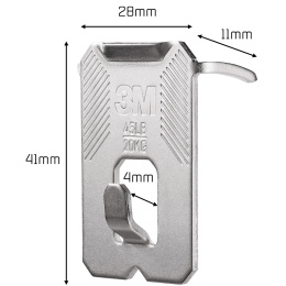 Claw Picture Hook for Plasterboard 20 kg 4-pack in the group Hobby & Creativity / Organize / Frames / Picture hanging at Pen Store (135738)