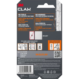 Claw Picture Hook for Plasterboard 30 kg 2-pack in the group Hobby & Creativity / Organize / Frames / Picture hanging at Pen Store (135739)