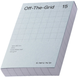 Off-The-Grid 15 - Sky in the group Paper & Pads / Note & Memo / Writing & Memo Pads at Pen Store (135785)