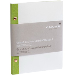Craftsman Sketchbook A5 - Olivine in the group Paper & Pads / Artist Pads & Paper / Sketchbooks at Pen Store (135791)