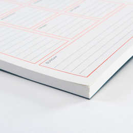 Letterpress Weekly Planner in the group Paper & Pads / Note & Memo / Post-it and notepads at Pen Store (135794)