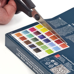 Inktense Watercolour 24 Half pans in the group Art Supplies / Artist colours / Watercolor Paint / Watercolor pans at Pen Store (135795)
