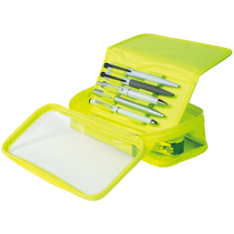 Pencil Case Transparent Yellow in the group Pens / Pen Accessories / Pencil Cases at Pen Store (135796)