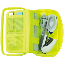 Pencil Case Transparent Yellow in the group Pens / Pen Accessories / Pencil Cases at Pen Store (135796)