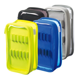 Pencil Case Transparent Yellow in the group Pens / Pen Accessories / Pencil Cases at Pen Store (135796)