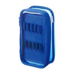 Pencil Case Transparent Blue in the group Pens / Pen Accessories / Pencil Cases at Pen Store (135797)