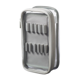 Pencil Case Transparent Grey in the group Pens / Pen Accessories / Pencil Cases at Pen Store (135799)
