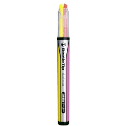 Highlighter two-colour Yellow/Pink in the group Pens / Office / Highlighters at Pen Store (135810)