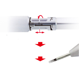 Mechanical Pencil MS01 0,3 mm Blue in the group Pens / Writing / Mechanical Pencils at Pen Store (135823)