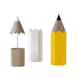 Pen Stand Pencil Yellow in the group Hobby & Creativity / Organize / Home Office at Pen Store (135848)